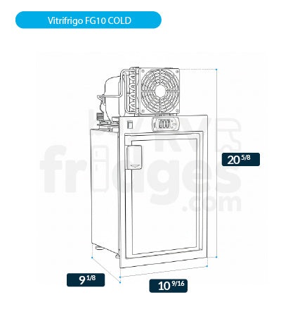 FG10 COLD - Vitrifrigo Ambulance Refrigerator